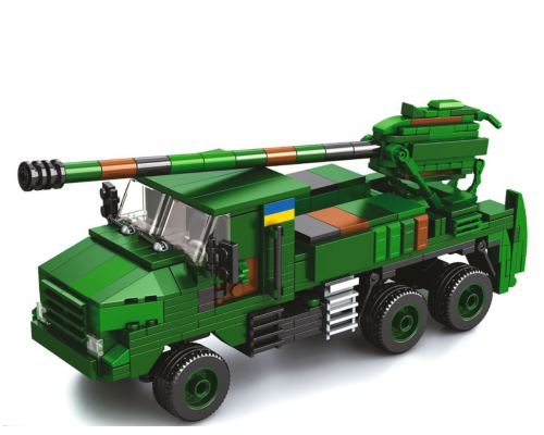 Конструктор ЗСУ Артилерійська установка Цезарь (KB 1117). 510 деталей