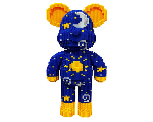 Конструктор Magic Blocks "Stars" на 4955 деталей. Ведмедик Bearbrick 50 см