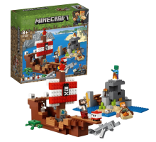 Конструктор Minecraft Пригоди на піратському кораблі (11170), на 404 деталі
