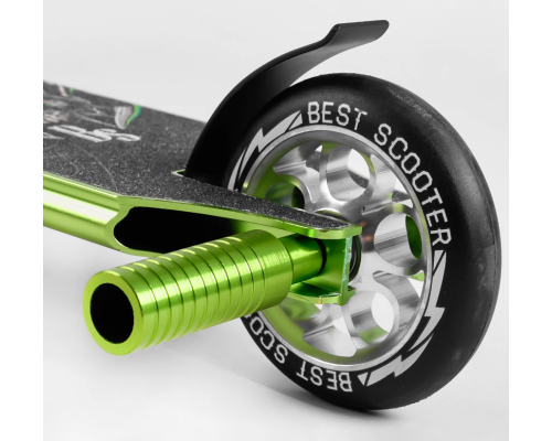 Самокат трюковий Best Scooter - 53442 HIC-система, алюмінієвий диск та деко. Анодоване фарбування