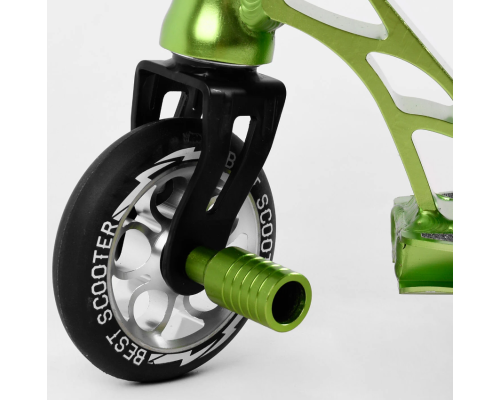 Самокат трюковий Best Scooter - 53442 HIC-система, алюмінієвий диск та деко. Анодоване фарбування