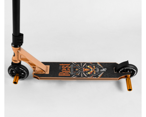 Самокат трюковий - 55084 - Best Scooter HIC-система, пеги, алюмінієвий диск та дека.
