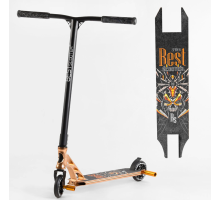 Самокат трюковий - 55084 - Best Scooter HIC-система, пеги, алюмінієвий диск та дека.