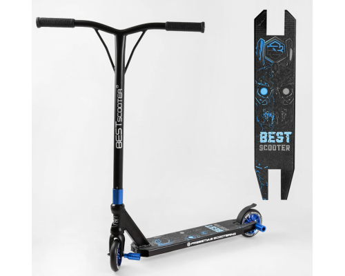 Самокат трюковий Best Scooter 54528 HIC-система, пеги, алюмінієвий диск та дека, колеса
