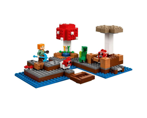 Конструктор Minecraft 10619 «Грибний острів» на 253 деталі