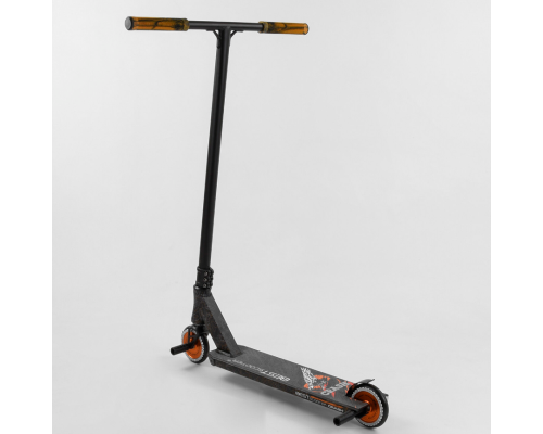 Трюковий самокат із серії - "CRASH" - Best Scooter 65640 HIC-система. Пеги, алюмінієвий диск і дека