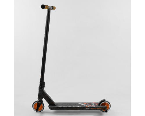 Трюковий самокат із серії - "CRASH" - Best Scooter 65640 HIC-система. Пеги, алюмінієвий диск і дека