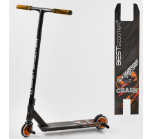 Трюковий самокат із серії - "CRASH" - Best Scooter 65640 HIC-система. Пеги, алюмінієвий диск і дека
