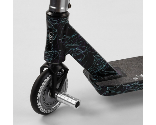 Самокат трюковий - 37890 Best Scooter - "CRASH" HIC-система, ПЕГИ, алюмінієвий диск і дека.