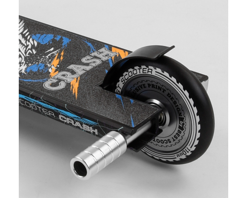 Самокат трюковий - 37890 Best Scooter - "CRASH" HIC-система, ПЕГИ, алюмінієвий диск і дека.