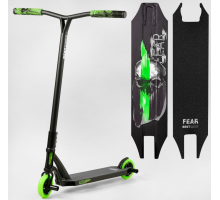 Самокат трюковий Best Scooter - МТ-60611 із серії "FEAR", SCS-система, ПЕГИ, алюмінієвий диск та дека
