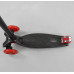 Дитячий самокат Best Scooter A 25772. Пластмасовий, 4 PU колеса з підсвічуванням. Чорний