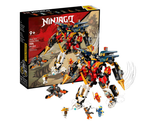 Конструктор Ninjago 11065 «Ультра-комбо-робот ніндзя» на 1104 деталі