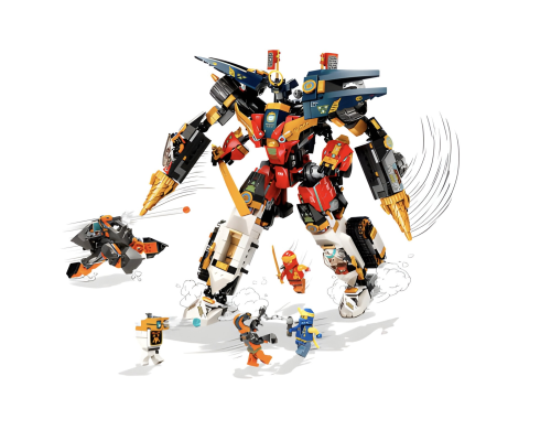 Конструктор Ninjago 11065 «Ультра-комбо-робот ніндзя» на 1104 деталі