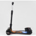 Дитячий самокат Best Scooter MAXI 65884. З парогенератором, музика, дим, світло, складане кермо. Чорний