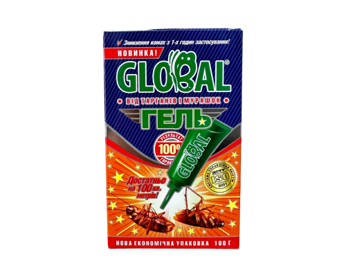 Гель Global от тараканов и муравьев 100 г