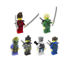 Набір фігурок зі зброєю Ninjago 6 шт