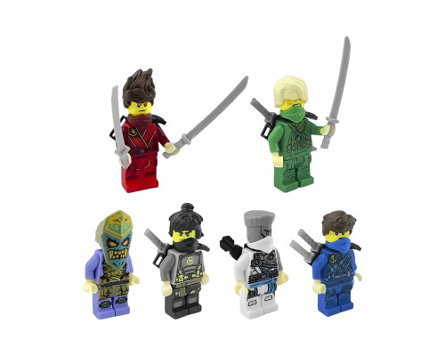 Набір фігурок зі зброєю Ninjago 6 шт