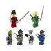 Набір фігурок зі зброєю Ninjago 6 шт