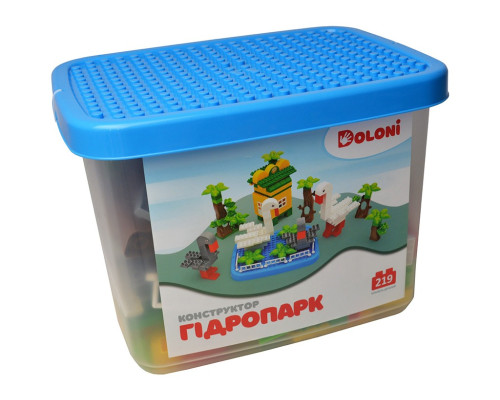 онструктор Doloni Toys «Гідропарк» на 219 деталей (013888/34)