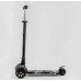 Дитячий самокат Best Scooter MAXI S-10911. Знімне кермо, колеса PU з підсвічуванням. Чорний