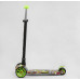 Дитячий самокат Best Scooter MAXI S-11203. Знімне кермо, колеса PU з підсвічуванням. Зелений