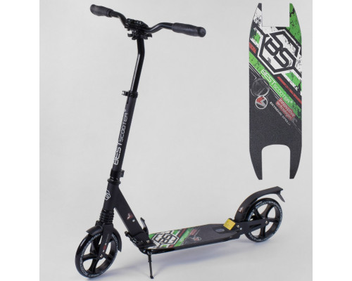 Алюмінієви самокат Best Scooter 33006 із амортизатором.