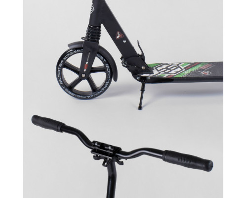 Алюмінієви самокат Best Scooter 33006 із амортизатором.