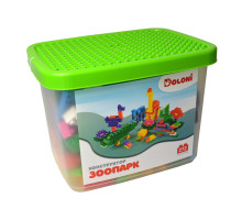 Конструктор Doloni Toys «Зоопарк» на 272 деталі (013888/40)