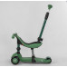 Самокат-велобіг Best Scooter 3в1 BS-78812. 3 PU колеса з підсвічуванням, сидіння, амортизатори, батьківська ручка