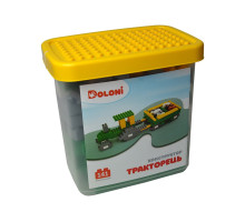 Конструктор Doloni Toys «Тракторець» на 141 деталь (013888/41)
