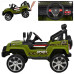 Дитячий електромобіль Джип Bambi Racer M 3237EBLR-10 з пультом управління. Зелений
