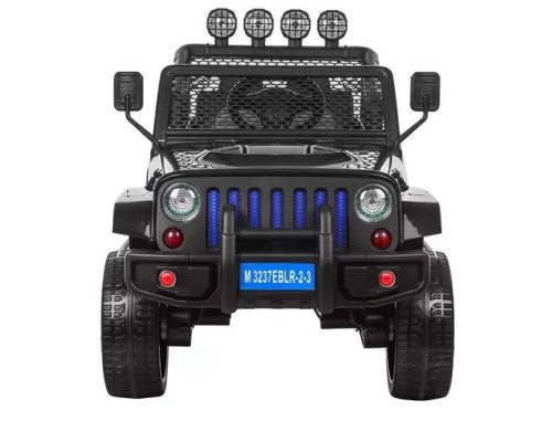 Дитячий електромобіль Джип Bambi Racer M 3237EBLR-2-3 з пультом керування. Чорний