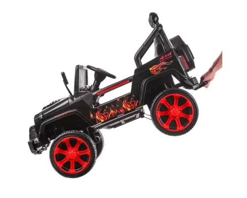 Дитячий електромобіль Джип Bambi Racer M 3237EBLR-2-3 з пультом керування. Чорний