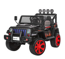 Дитячий електромобіль Джип Bambi Racer M 3237EBLR-2-3 з пультом керування. Чорний