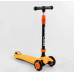 Самокат-велобіг 3в1 Best Scooter BS-50584. 3 PU колеса з підсвічуванням, сидіння, амортизатори, батьківська ручка