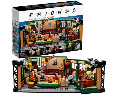 Конструктор Central Perk Friends Центральна кав'ярня на 1070 деталей