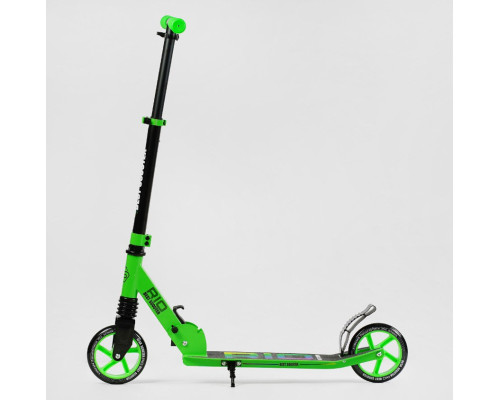 Самокат двоколісний "Best Scooter" - R- 12005 колеса PU 145мм, передній амортизатор, алюмінієве гальмо