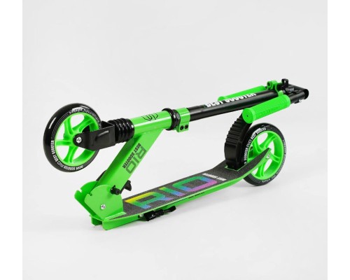 Самокат двоколісний "Best Scooter" - R- 12005 колеса PU 145мм, передній амортизатор, алюмінієве гальмо