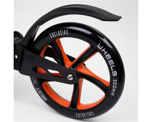 Самокат двоколісний "Best Scooter" - 23023 колеса PU, d переднього колеса 200мм, d заднього колеса 200мм