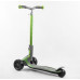 Дитячий самокат Best Scooter G-32203 MAXI. Складане алюмінієве кермо, 3 PU колеса з підсвічуванням. Зелений