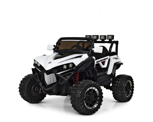 Дитячий електромобіль Джип Bambi Racer M 3804EBLR-1 з USB і MP3. Білий