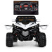 Дитячий електромобіль Джип Bambi Racer M 3804EBLR-1 з USB і MP3. Білий