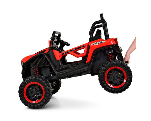 Дитячий електромобіль Джип Bambi Racer M 3804EBLR-3 з USB і MP3. Червоний