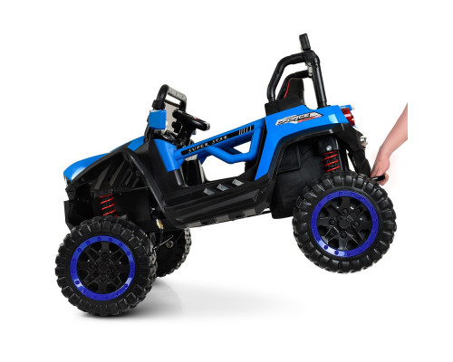 Дитячий електромобіль Джип Bambi Racer M 3804EBLR-4 з USB і MP3. Синій