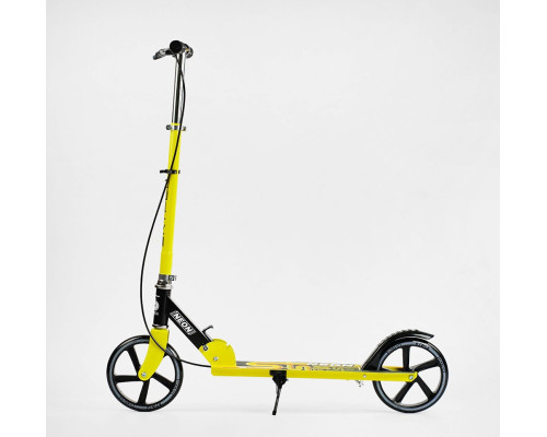 Детячий двоколісний самокат Skyper Neon - N-81483 сталева рама. 