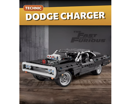 Конструктор Dodge Charger Доминика Торетто 1077 деталей (42111)
