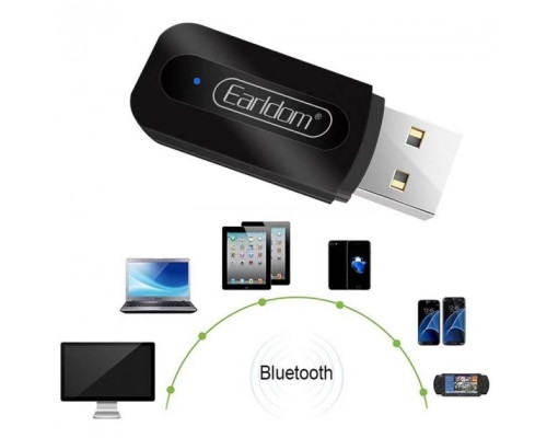 BT ресівер ET-M22 Bluetooth Audio USB Receiver EARLDOM ET-M22