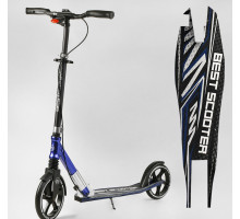 Самокат алюмінієвий "Best Scooter" 49804 колеса PU, фара