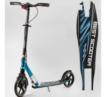 Дитячий самокат з переднім амортизатором "Best Scooter" 23013